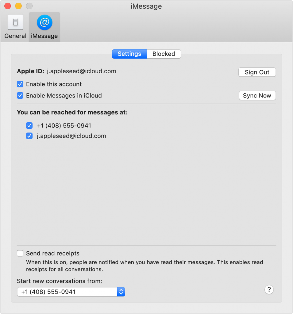 Read Texts Online Using iCloud Sync Feature